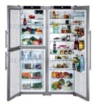 Ремонт холодильника Liebherr SBSes 7353 на дому